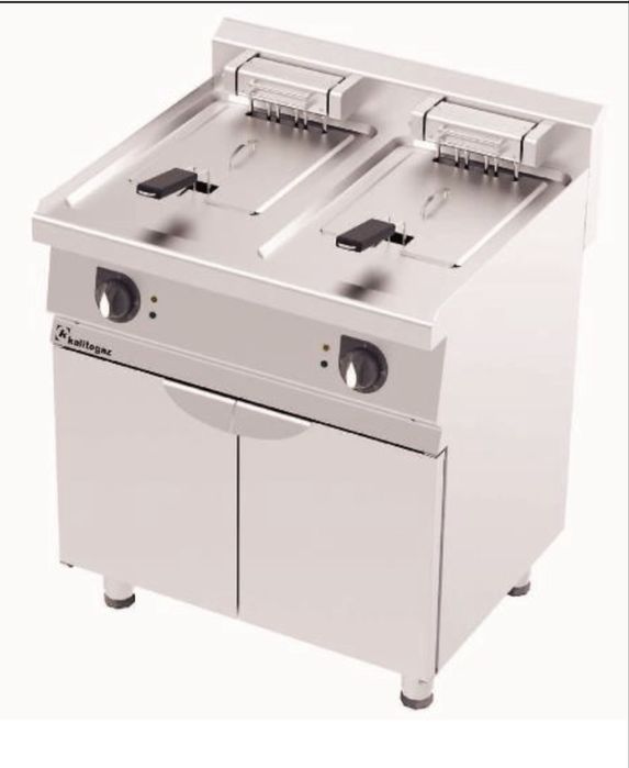 Friteuza  profesionala inox dubla 2x13litri