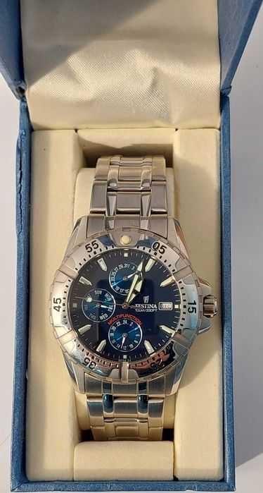 Ceas barbatesc Festina - model F16059/2 - Quartz multifunctional - nou