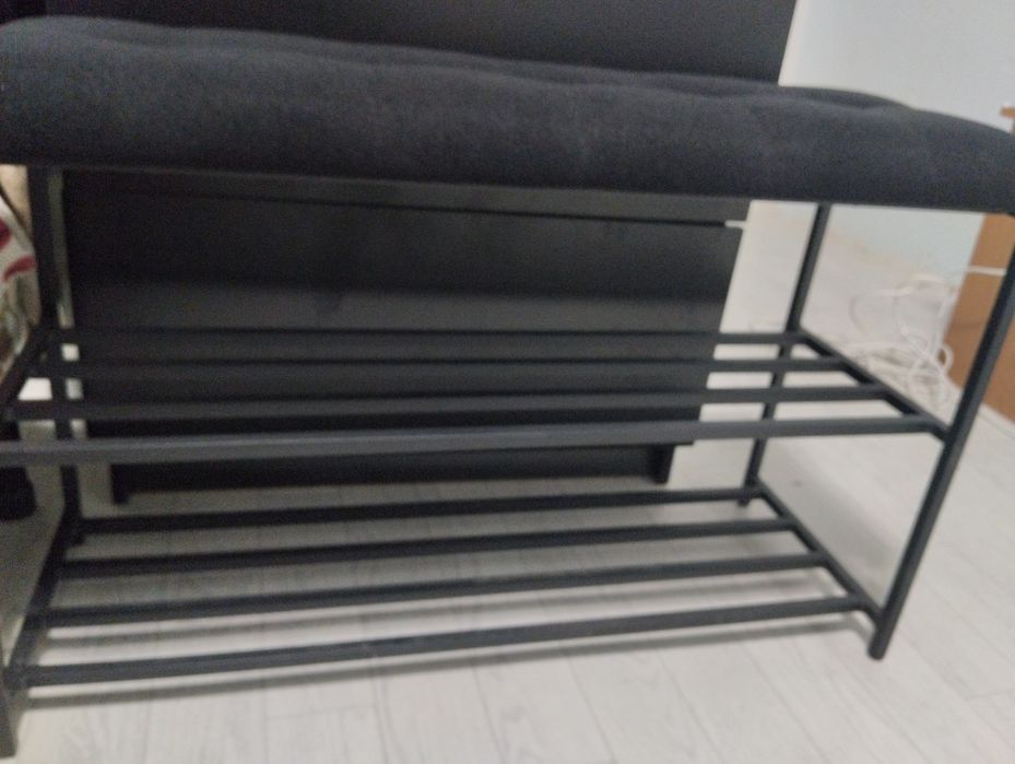 Обувница новая черная