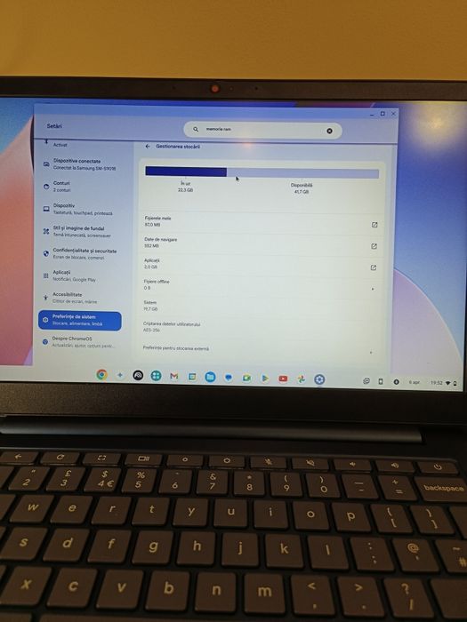 Laptop Lenovo slim 3 Chromebook 14''