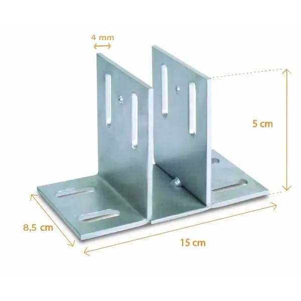 Анкраж кронштейн GP (ЖП) профиля для крепления L, U, F для фасад