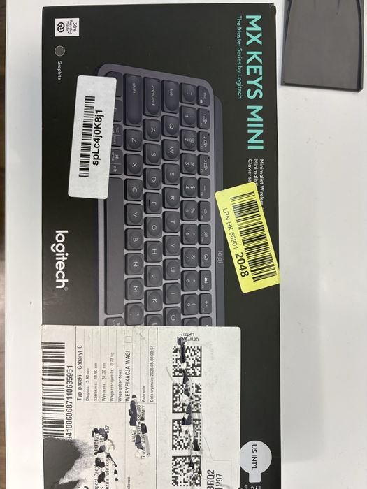 Tastatura wireless Logitech MX Keys Mini Graphite Bluetooth