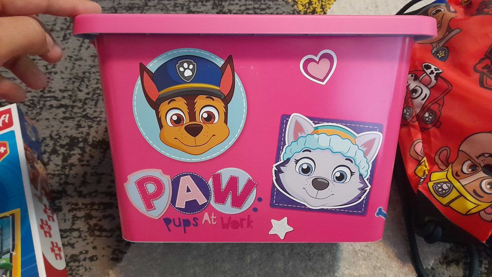 Patrula Catelusilor - Rucsac + Cutie + Puzzle 3 in 1 (PAW PATROL)