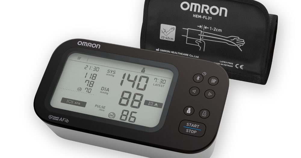 Тонометр OMRON M7 Intelli IT Afib с манжетой 22–42 см