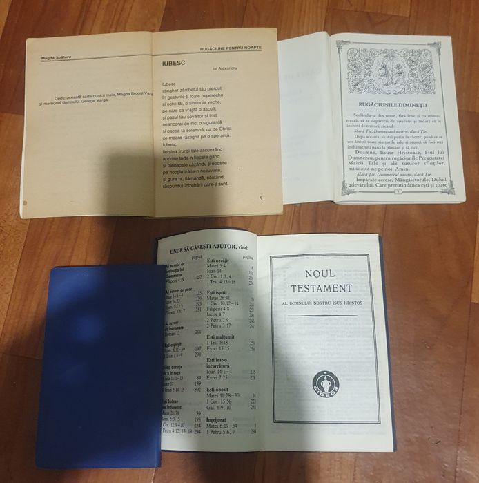 Carti de Rugaciune si NoulTestament