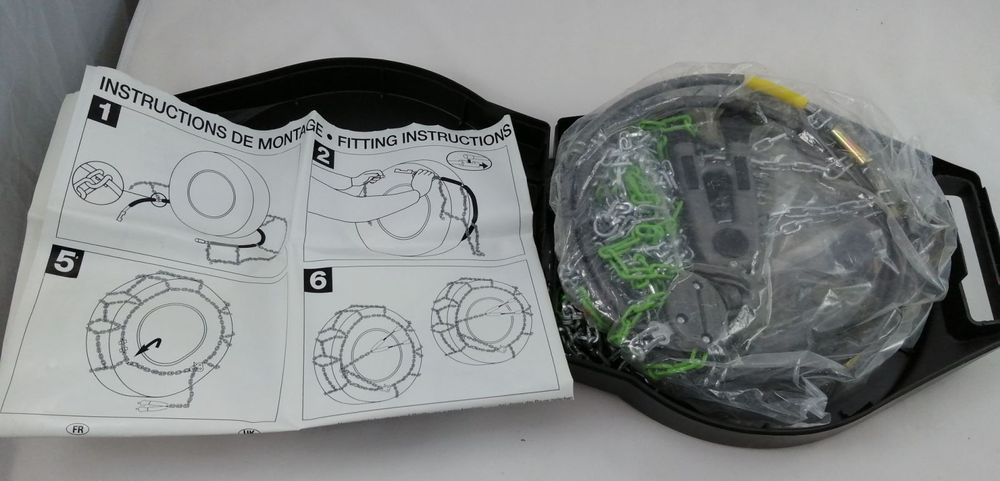 Оригинални вериги за сняг Michelin 3MX, кръстосан дизайн, обтегач