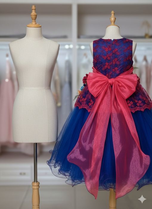 Платье на девочку, красивое исполнение