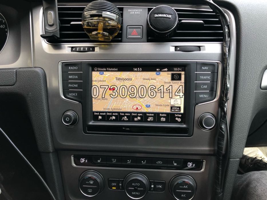 Volkswagen Golf Passat SD Card Harta Navi DISCOVER EUROPA ROMANIA 2023