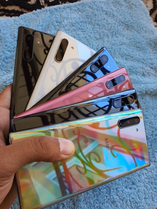 Samsung Galaxy Note 10 5G. OzU 12/256 GB joyi. Garantya bor Halol 100%