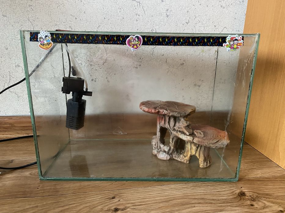 Аквариум со всеми принадлежностями