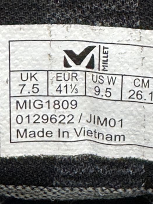 Туристически обувки MILLET GORE-TEX . Номер 41.5