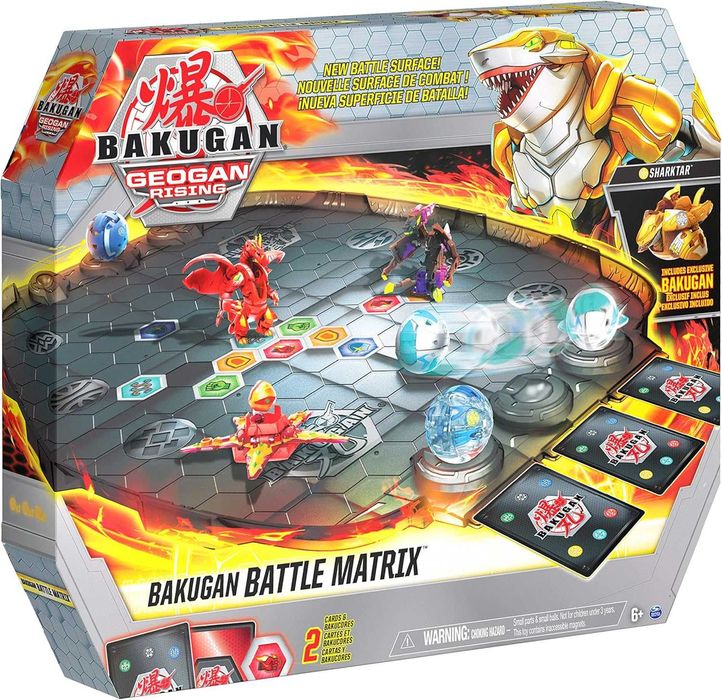 BAKUGAN Бойна арена с ексклузивно топче Geogan Rising Бакуган