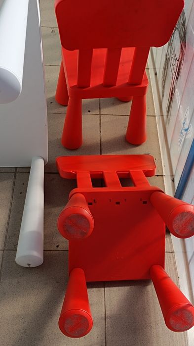 Măsuță cu 2 scaune Mammut IKEA