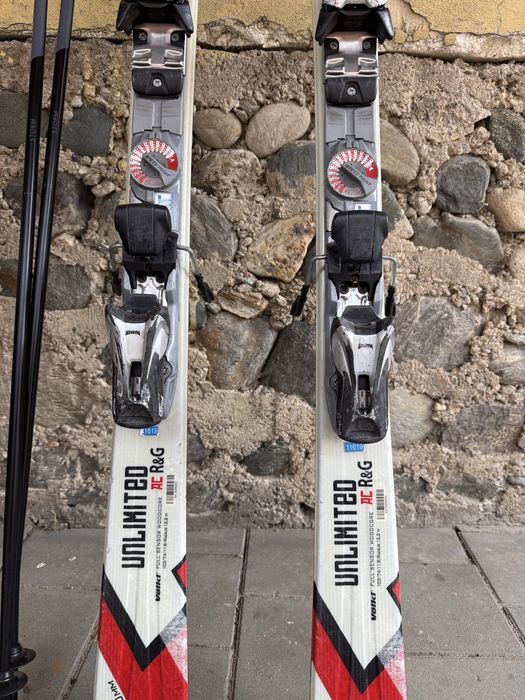 Schiuri Volkl Unlimited AC R&G + bețe | 149 cm | Made in Germany