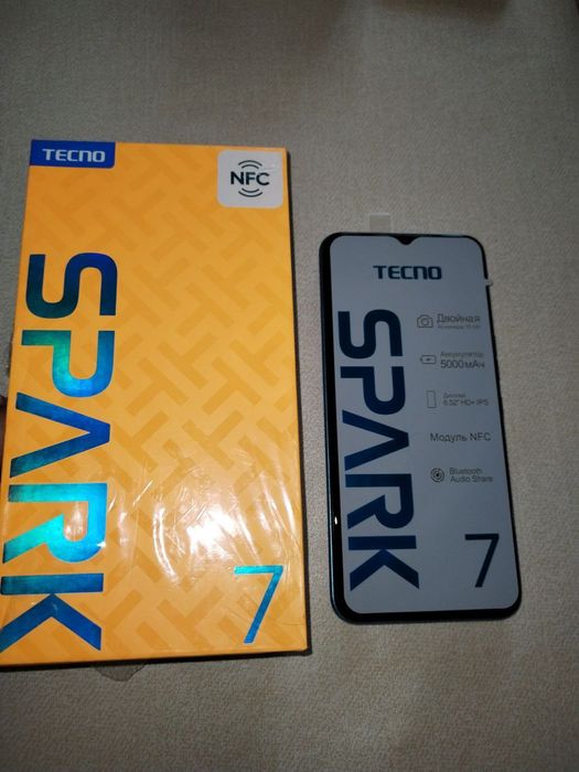 SPARK 7 Yangi karobka dakement bir kun boʻldi kelganiga