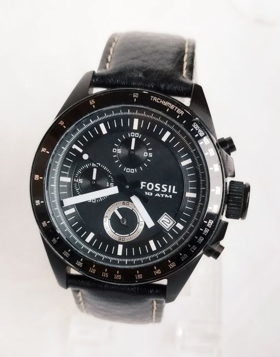 Ceas bărbătesc Fossil CE26011E, cu quartz, din otel inoxidabil.