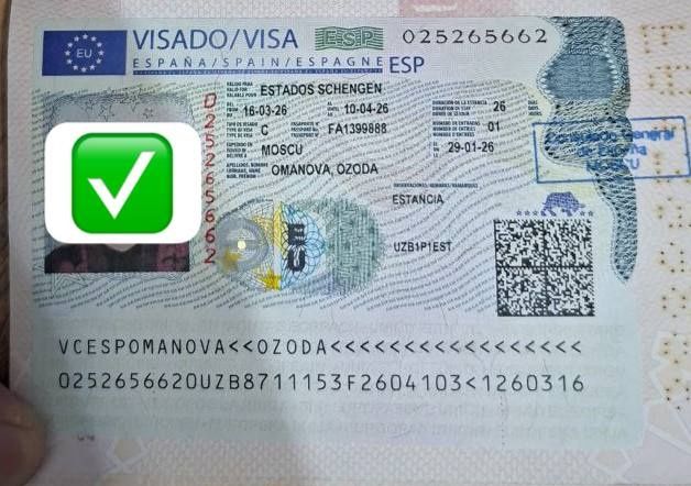 Yevropa davlatlariga sayohat
