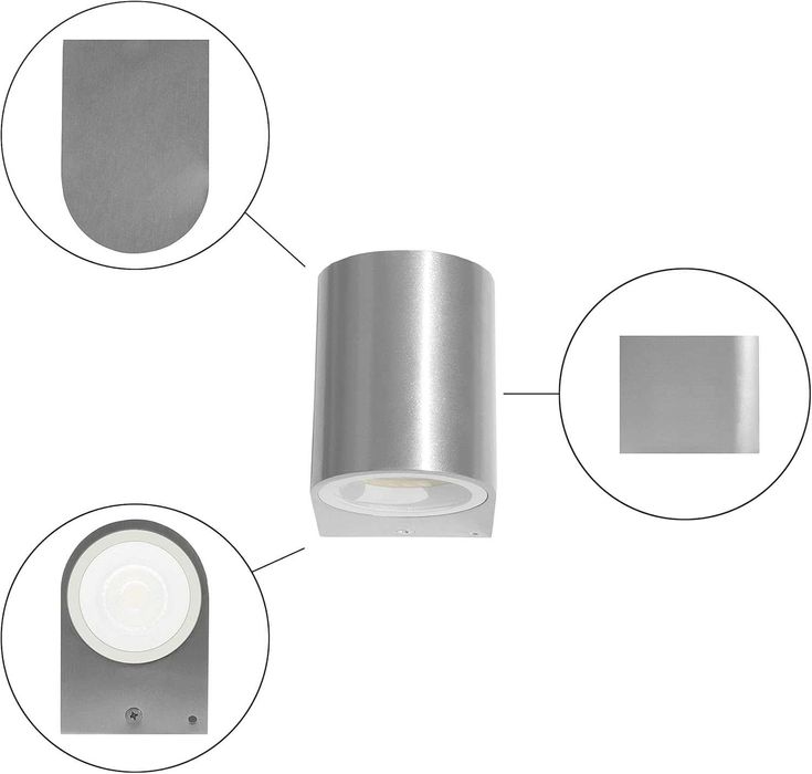 ПРОМО! LED външна лампа за фасада/ограда/номер на улица/къща и т.н.