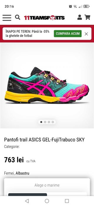 Asics dama  deosebiti aproape noi! 35.5