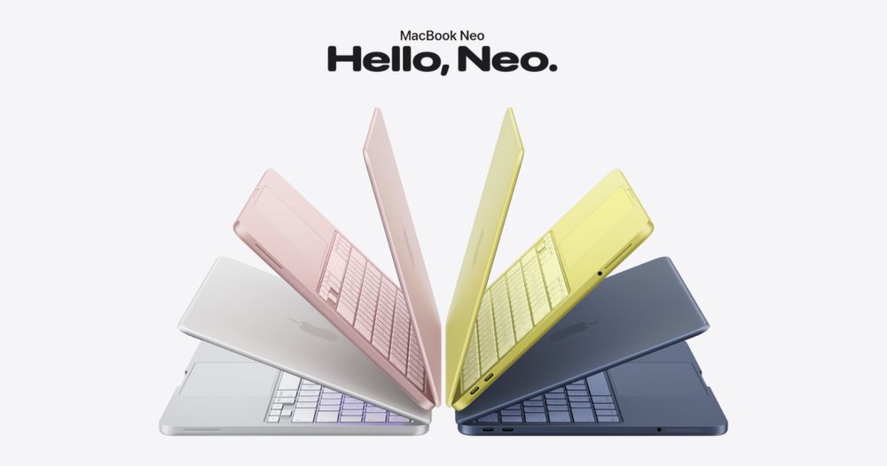 Новый MacBook Neo 13-inch New 2026