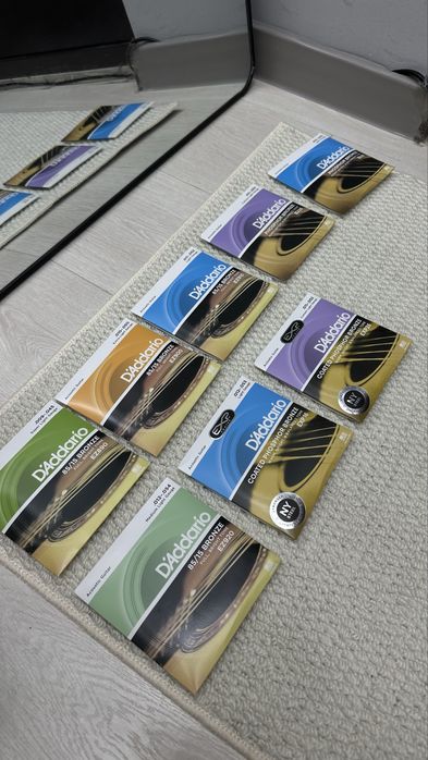 Струны для гитары бренда D’Addario