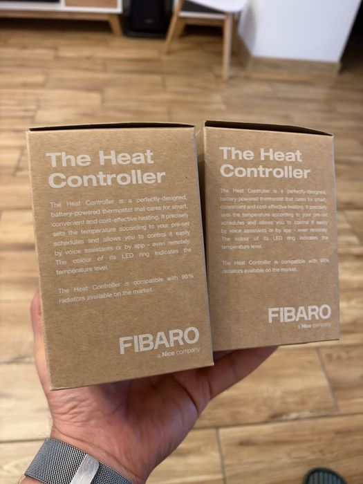 Cap Termostatic FIBARO FGT-001 pentru Calorifere / Radiatoare Control la Distanta Alb