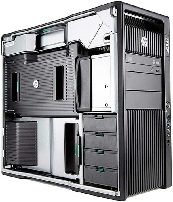 Работна станция HP Z820 2x E5-2665 64GB 256GB + 1TB HDD M2000 ГАРАНЦИЯ