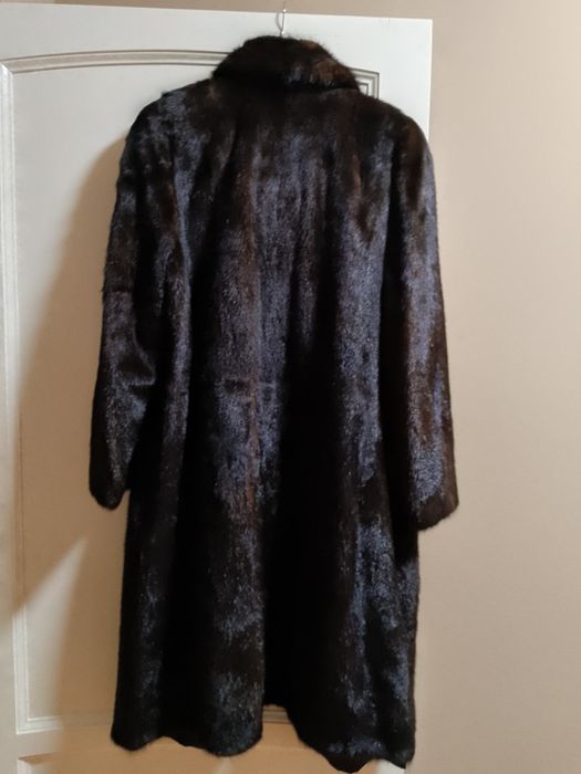 Шуба норковая длинная