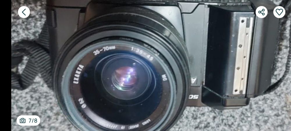 Aparat foto Minolta 5000AF obiectiv Exacta + filtru Hoya