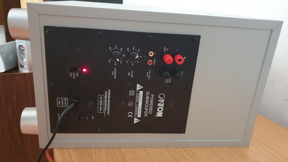Subwoofer activ Canton AS-CD102 , Tannoy SFX 5.1