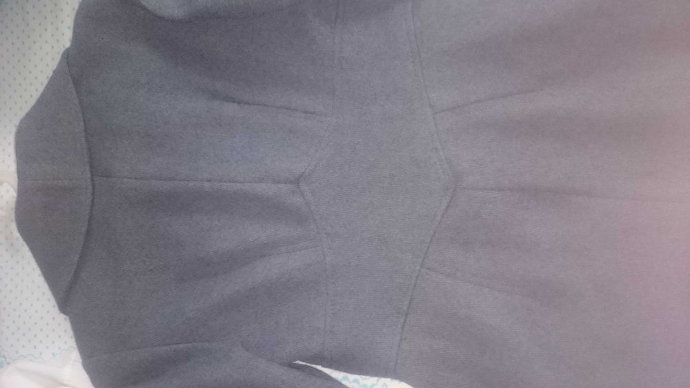 Пальто шерстянное