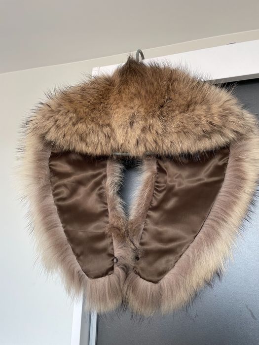 Нови богати яки от естествен косъм миеща мечка (енот; ракун), лисица