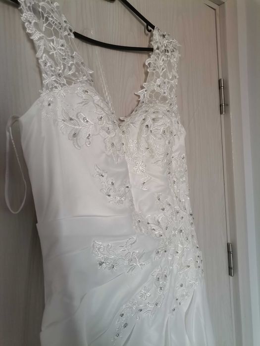 Уникална сватбена рокля р-р 40(М-Л)