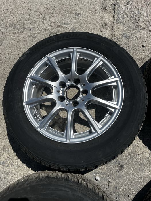 Оригинални джанти за Mercedes 16" с нови зимни гуми