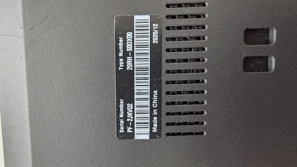 Lenovo Thinkpad P43S i.7 8665U 16gb ddr4