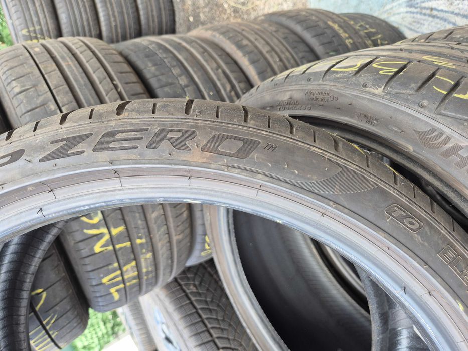4 Anvelope de VARA - 235/35/20 92Y - PIRELLI P-ZERO T0 * OEM Tesla Electric - CA UNELE NOI - DOT 2022 !