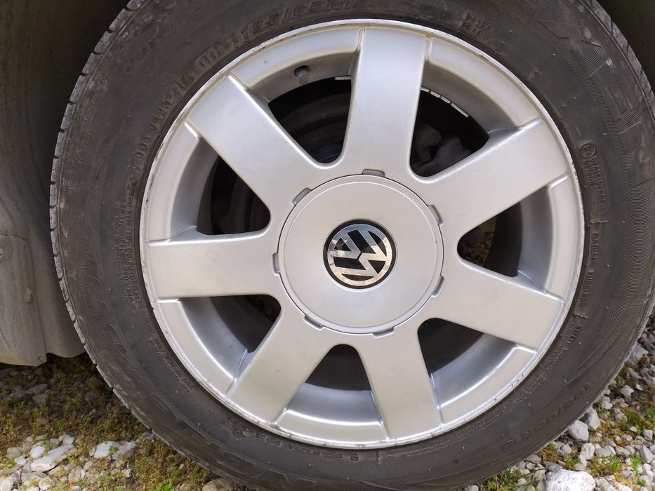 Лети джанти 15 5х112 за фолксваген с гуми