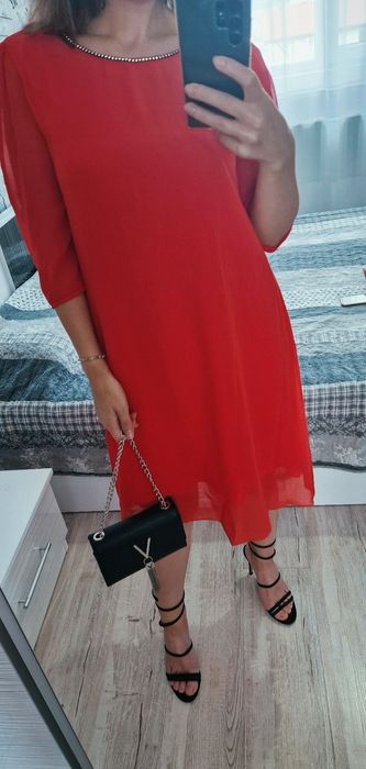 Rochie de ocazie YOKKO din voal, mărime M