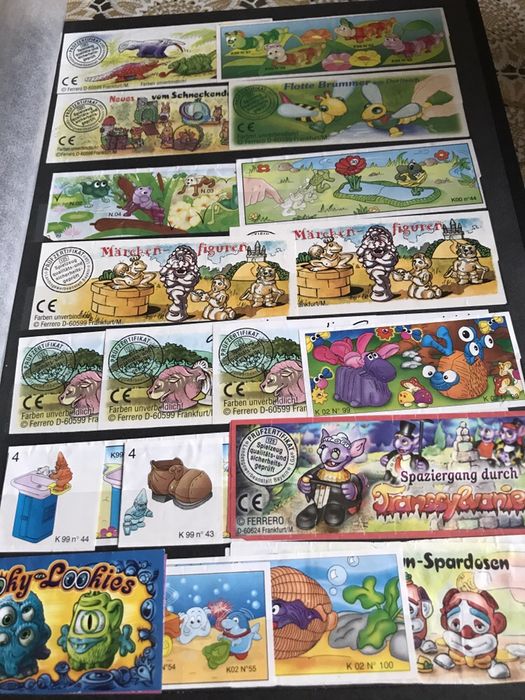 Ретро колекция от KİNDER стикери