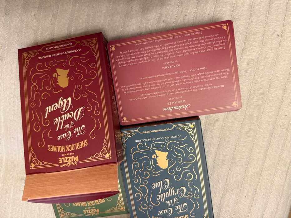 Настолна игра - Шерлок Хоумс