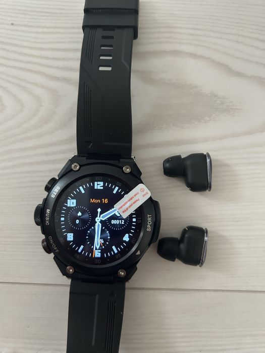T92 Smartwatch cu casti Bluetooth integrate