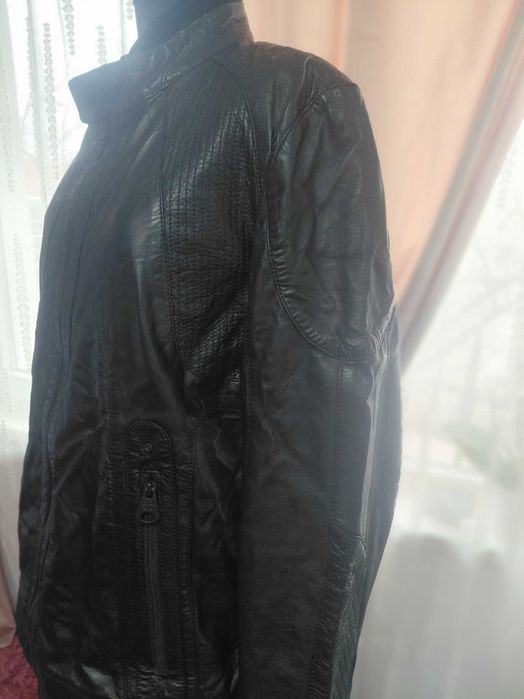 Ново мъжко кожено яке от естествена кожа