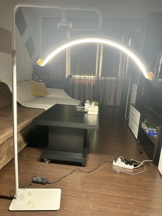 Vand lampa de gene semi luna