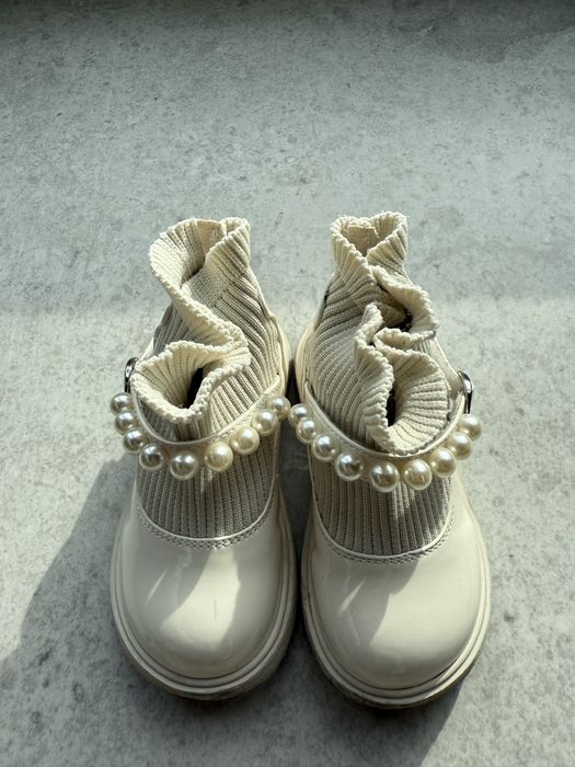 Cizme Il Passo crem cauciuc