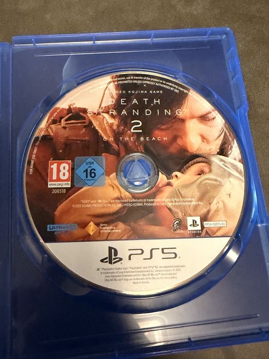 Death Stranding 2 on the beach PS5