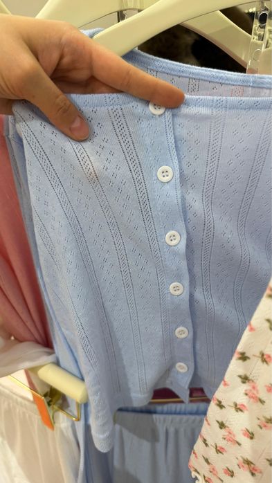 Пижамы сорочки рибана