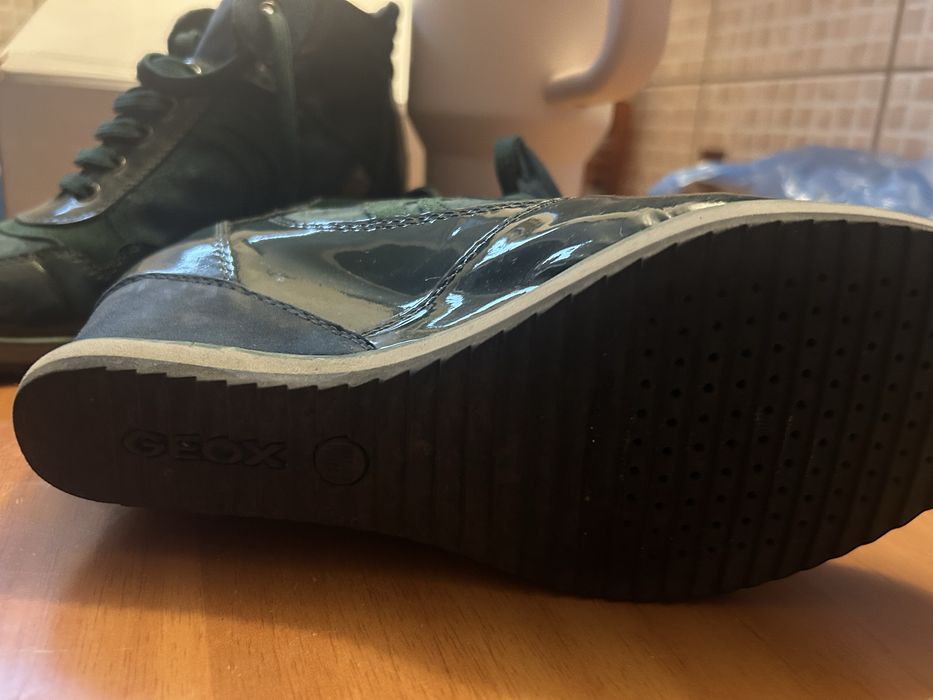 Ghete Geox, puele exterior-interior.