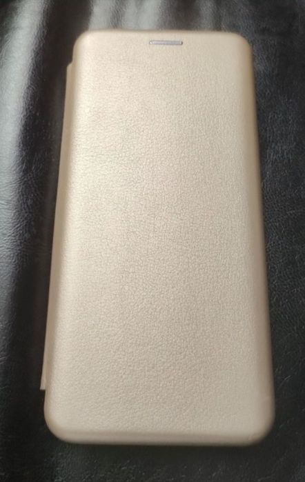Samsung S8 PLUS Senzor amprenta Suport sim dual Husa flip Maple gold