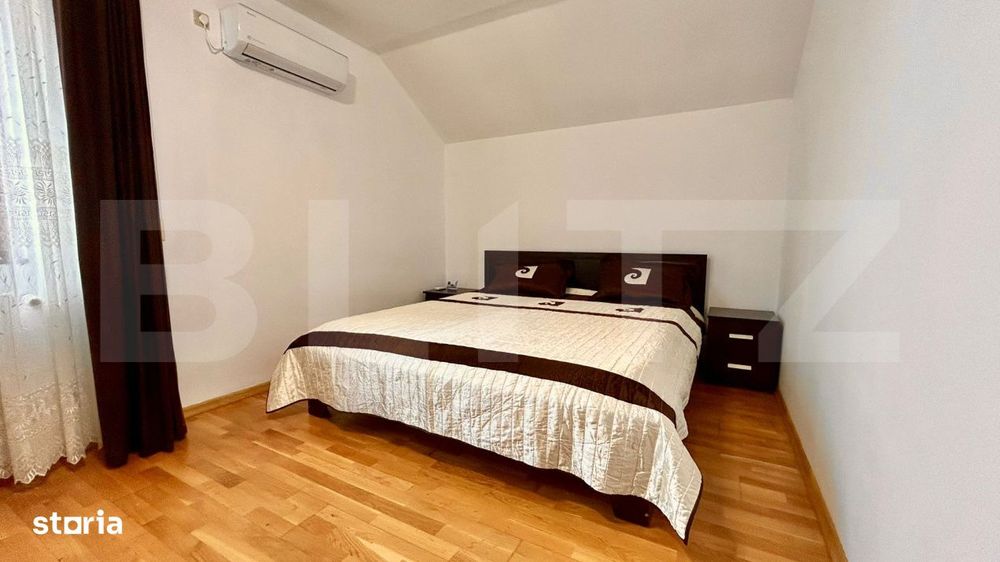 Apartament cu 3 camere, in curte privata