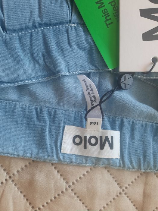 Pantaloni noi ,denim subțire MOLO  fete nr 164
